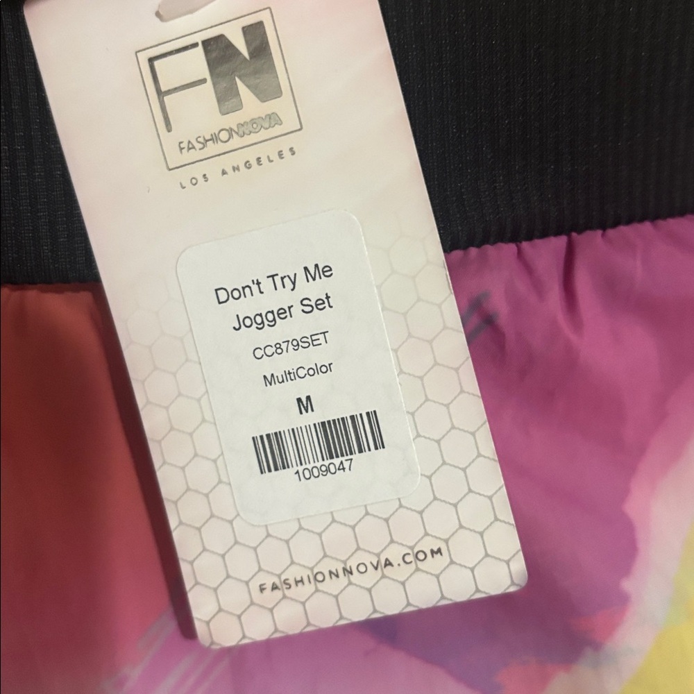 NWT Don’t try me Jogger set size M - Picture 9 of 9